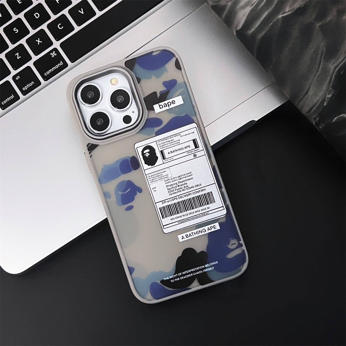 Camouflage Ape iPhone Case