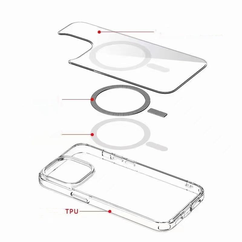 Transparent MagSafe iPhone Case