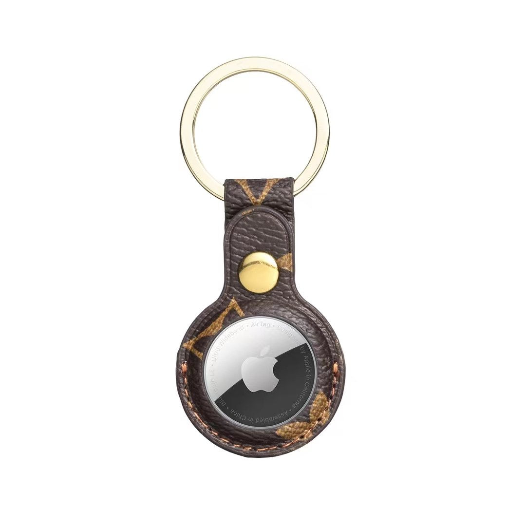 Mono Brown AirTag Case