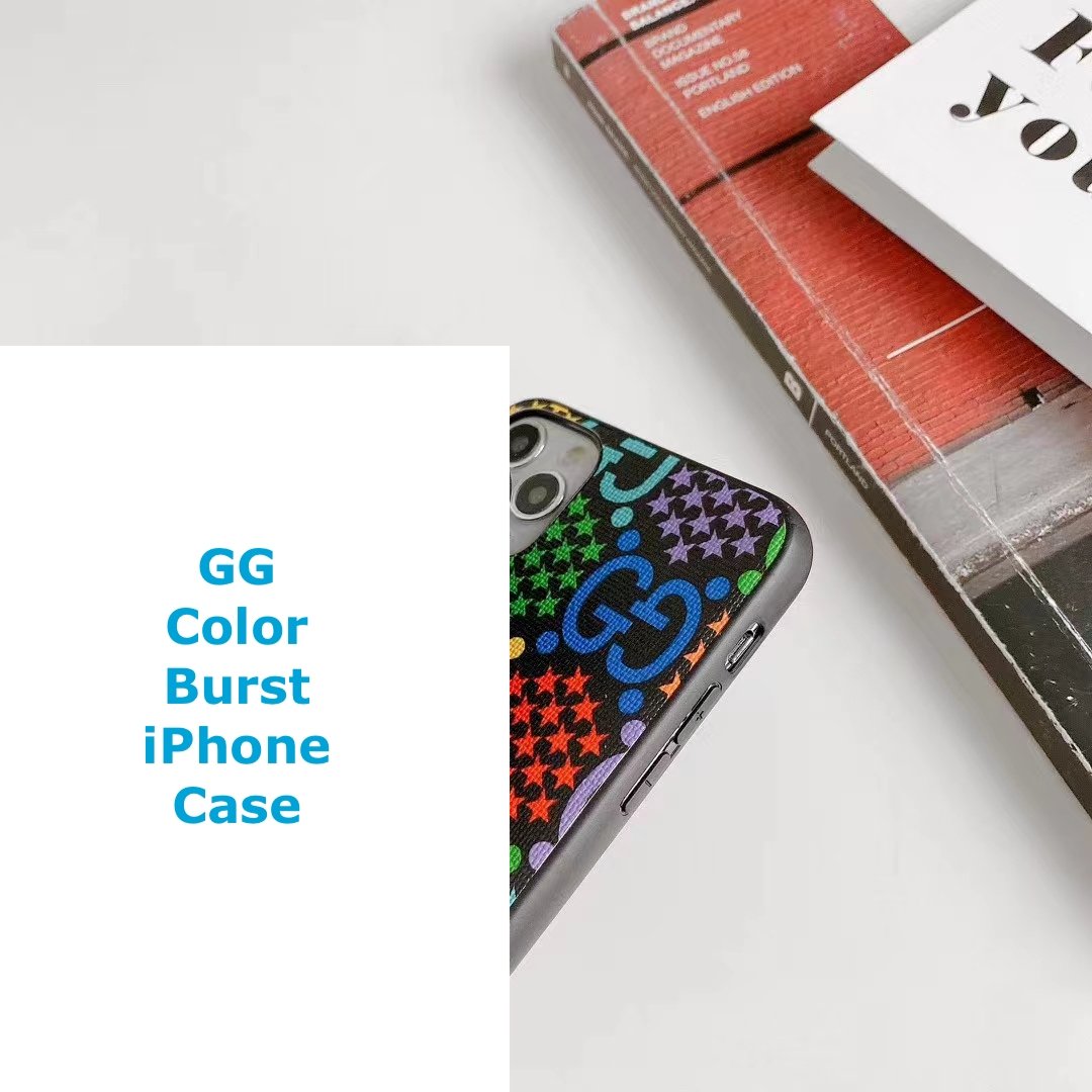 GG Color Burst iPhone Case