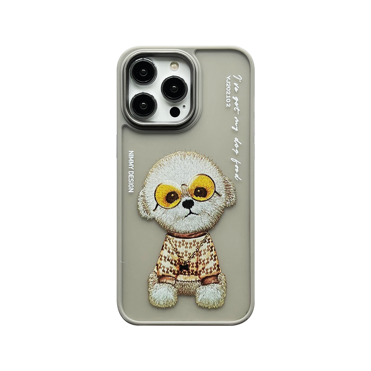 Animated Animal Glasses Skin Scrub Series Trend Case iPhone Case