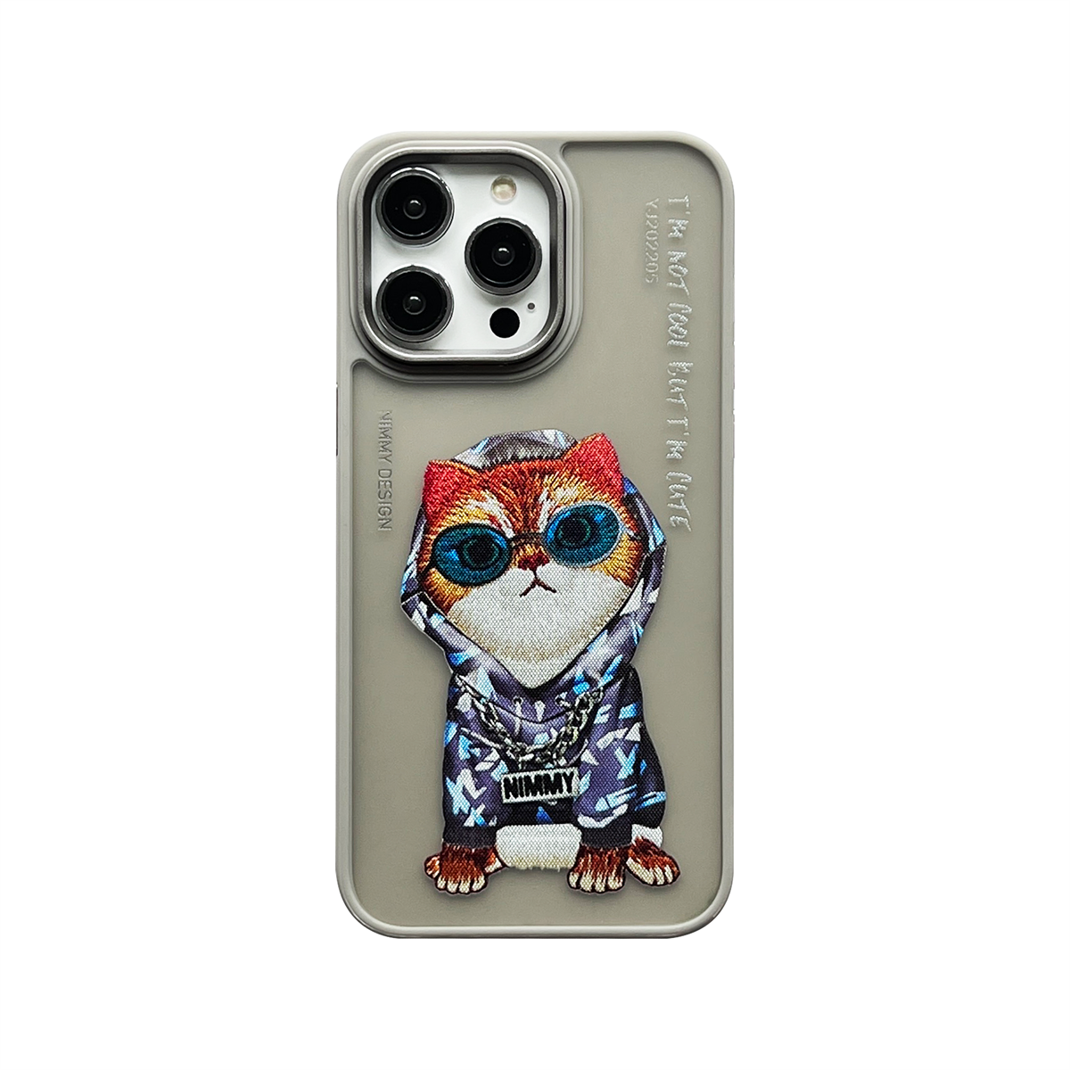 Animated Animal Glasses Skin Scrub Series Trend Case iPhone Case