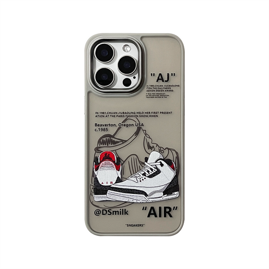 "NK x AJ" Skin Scrub Series Case iPhone Case