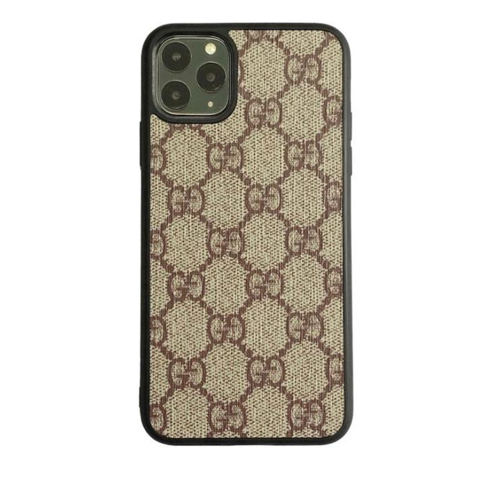 G Full Cover Brushed Leather iPhone Case