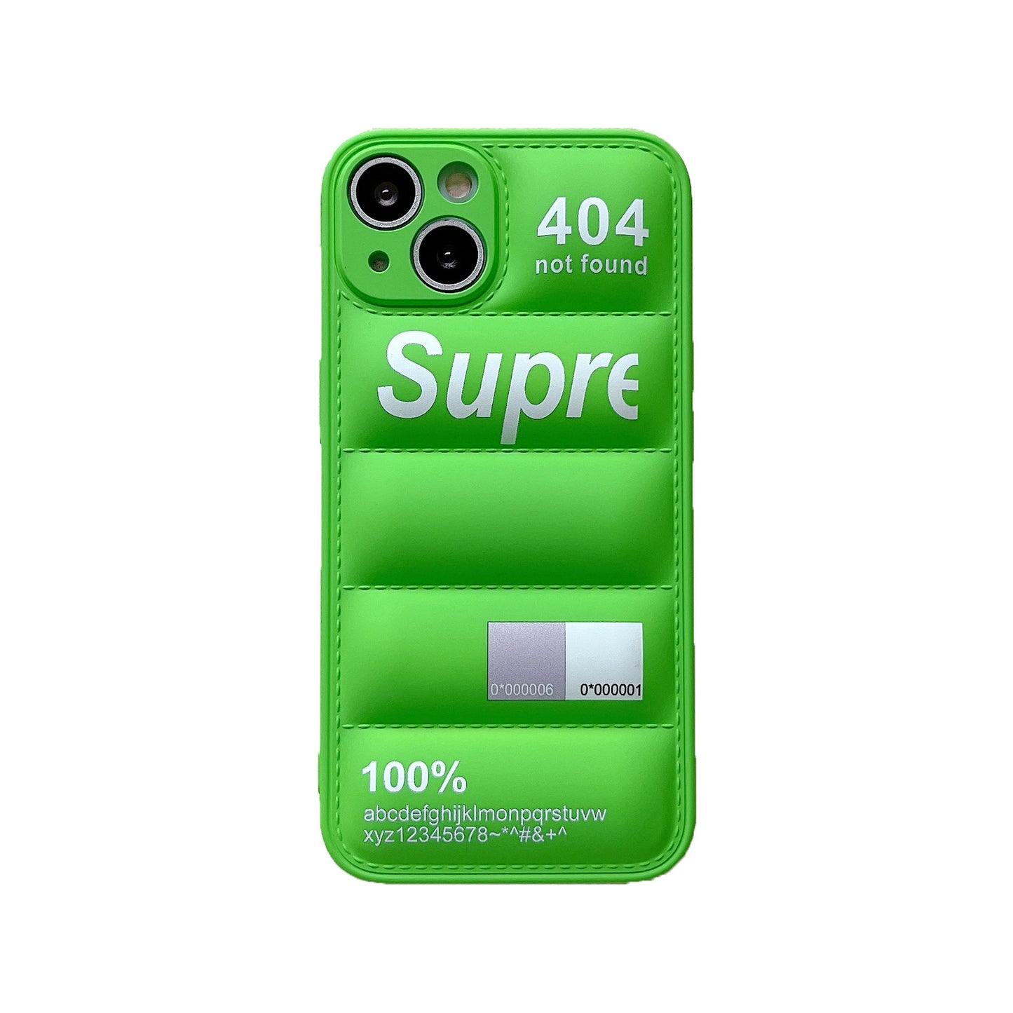 Sup Orange Down Jacket iPhone Case