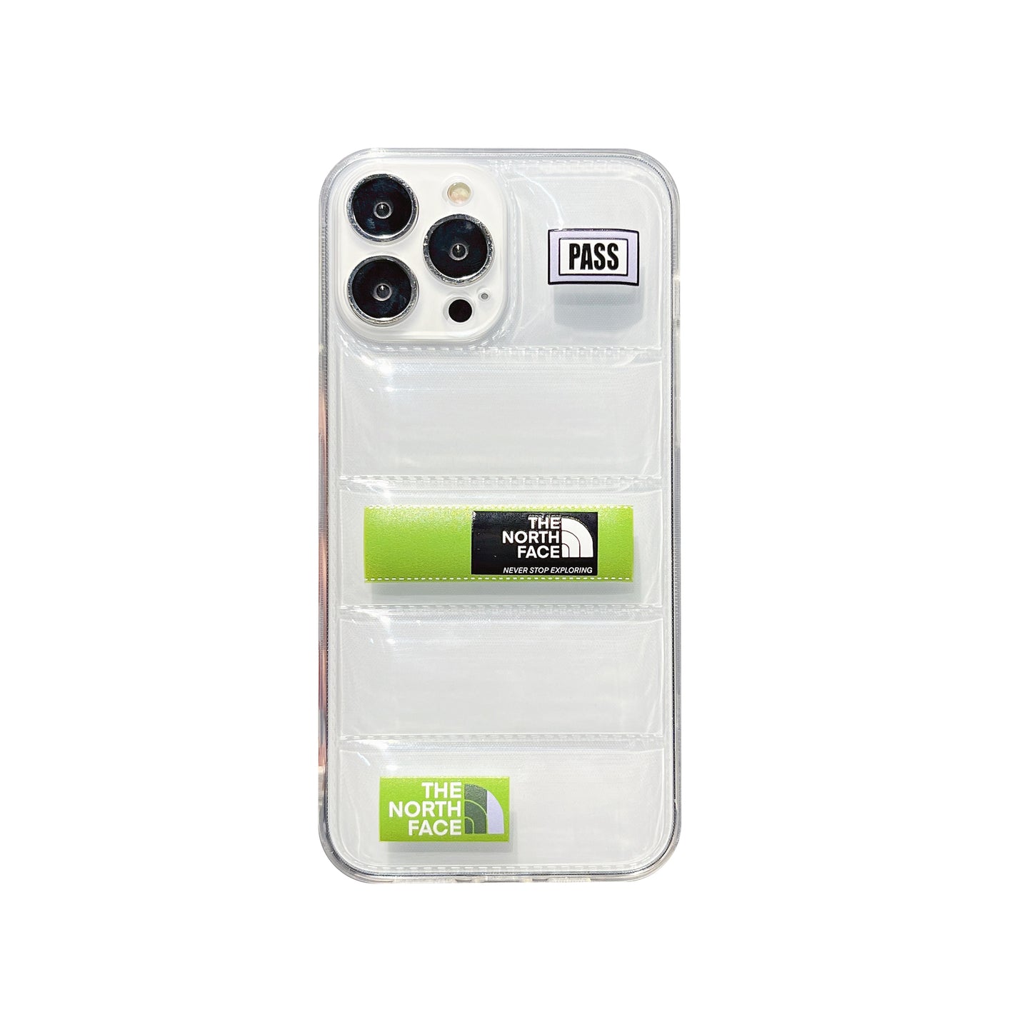 Puffer Transparent Clear 404 iPhone Case