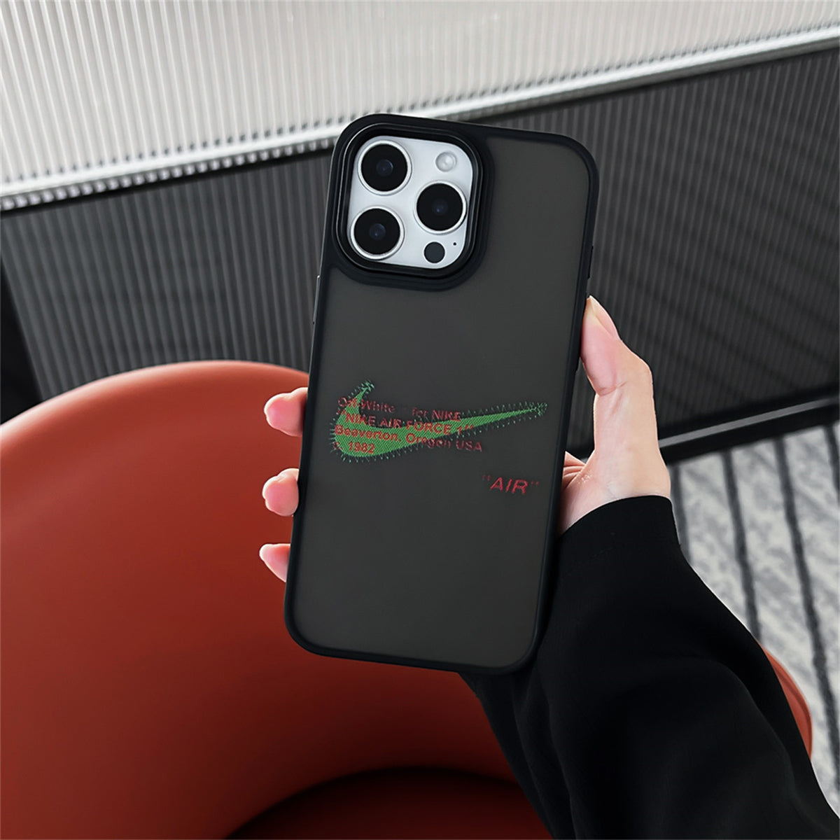 "NK x AJ" Skin Scrub Series Case iPhone Case