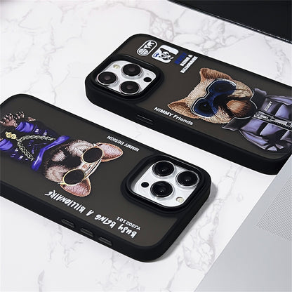 "Animal  Cool Sunglasses" Skin Scrub Series Trend Case iPhone Case