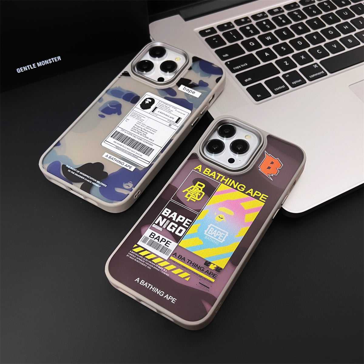 "Camouflage Ape  x Trend" Skin Scrub Series Trend Case iPhone Case