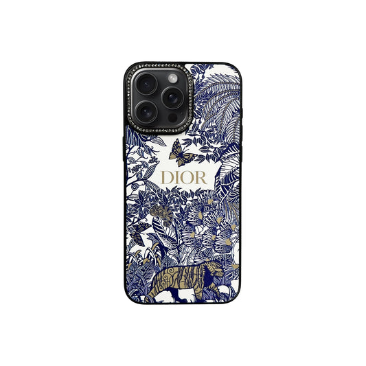 Floral Imprint DR Full Cover iPhone Case