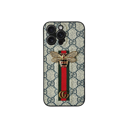 Bee GG Stripe iPhone Case