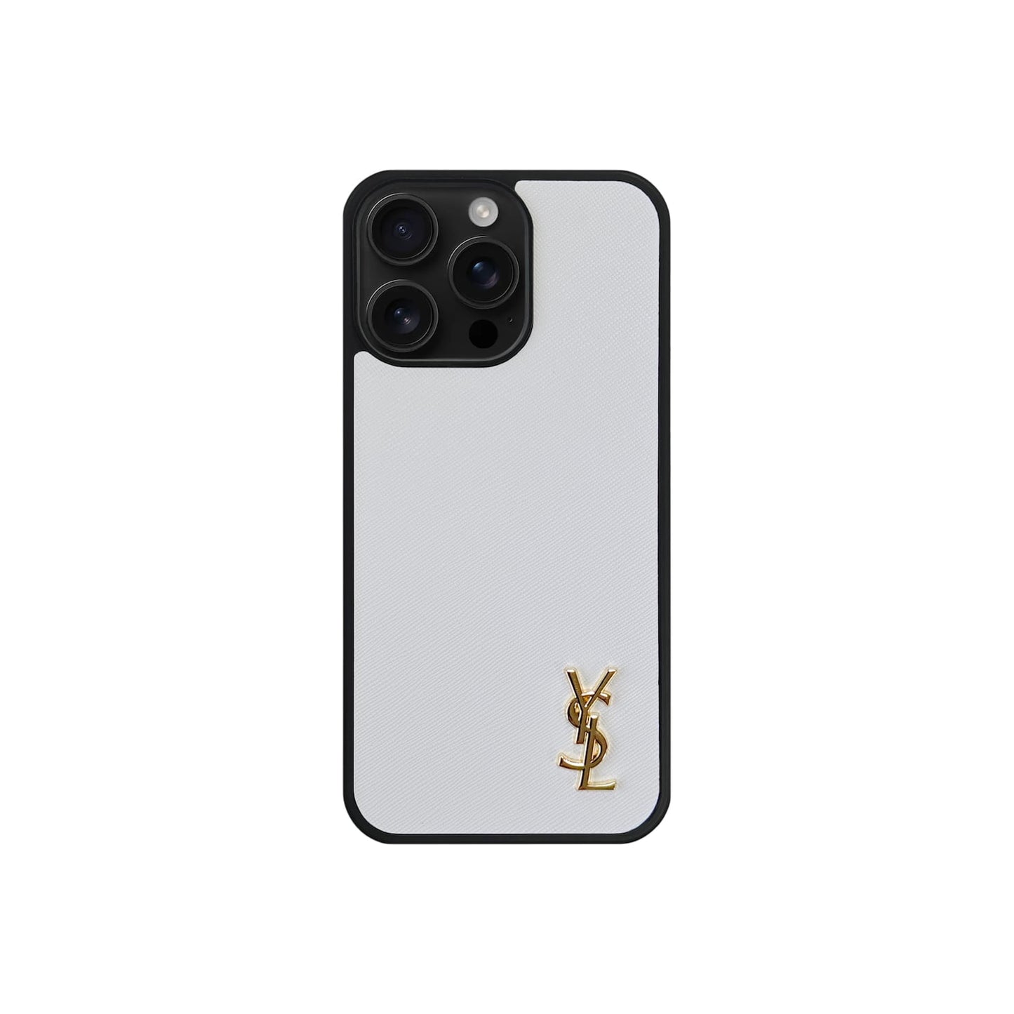 White YL Full Cover iPhone Case