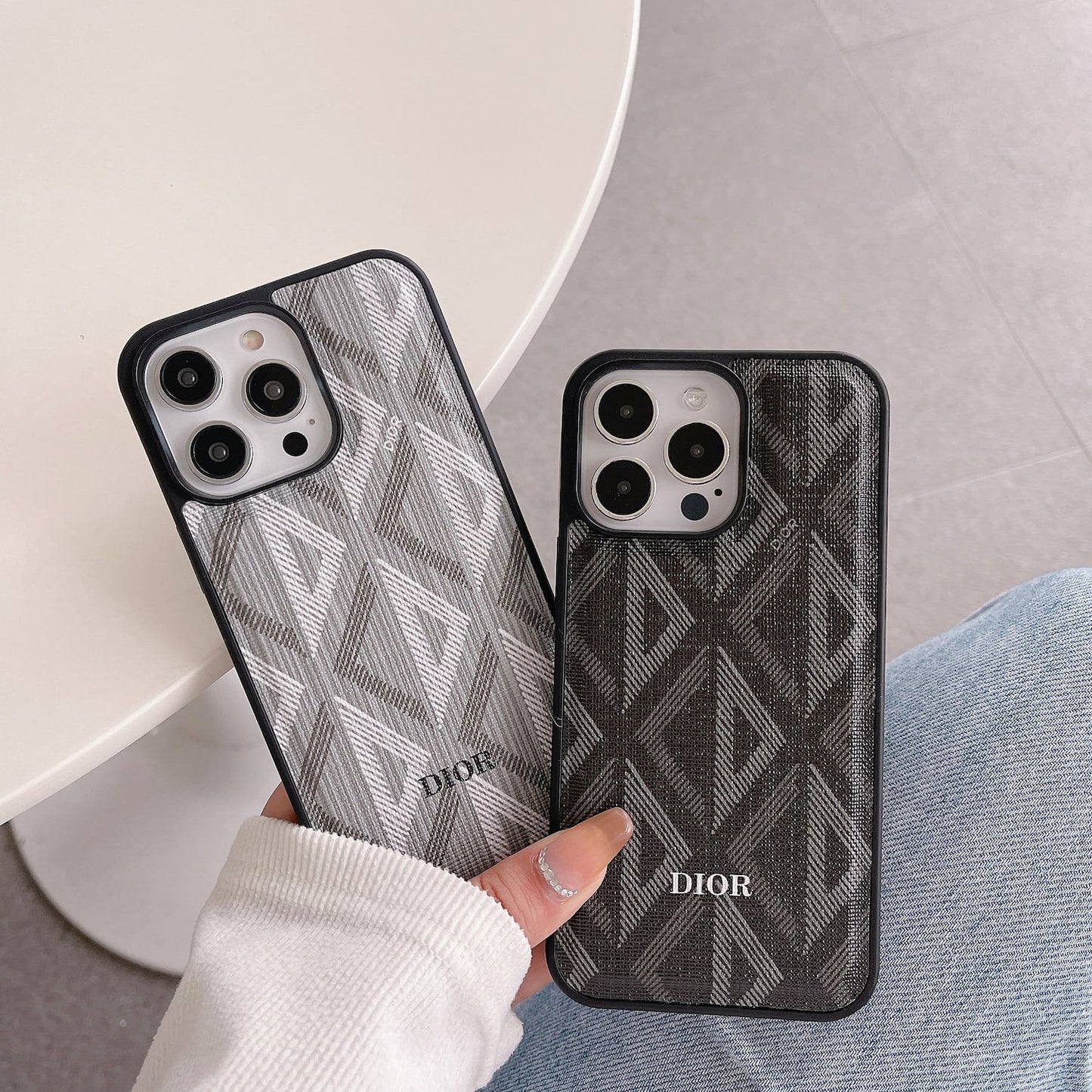 Geometric DR iPhone Case