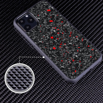 FORGED Carbon Fiber iPhone Case - Red Forged