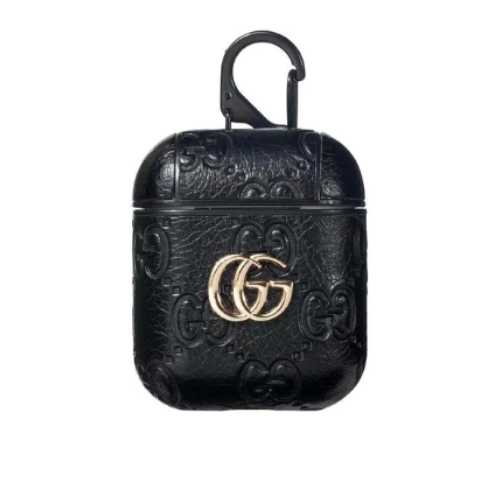 GG Style Leather ShockProof AirPods Case