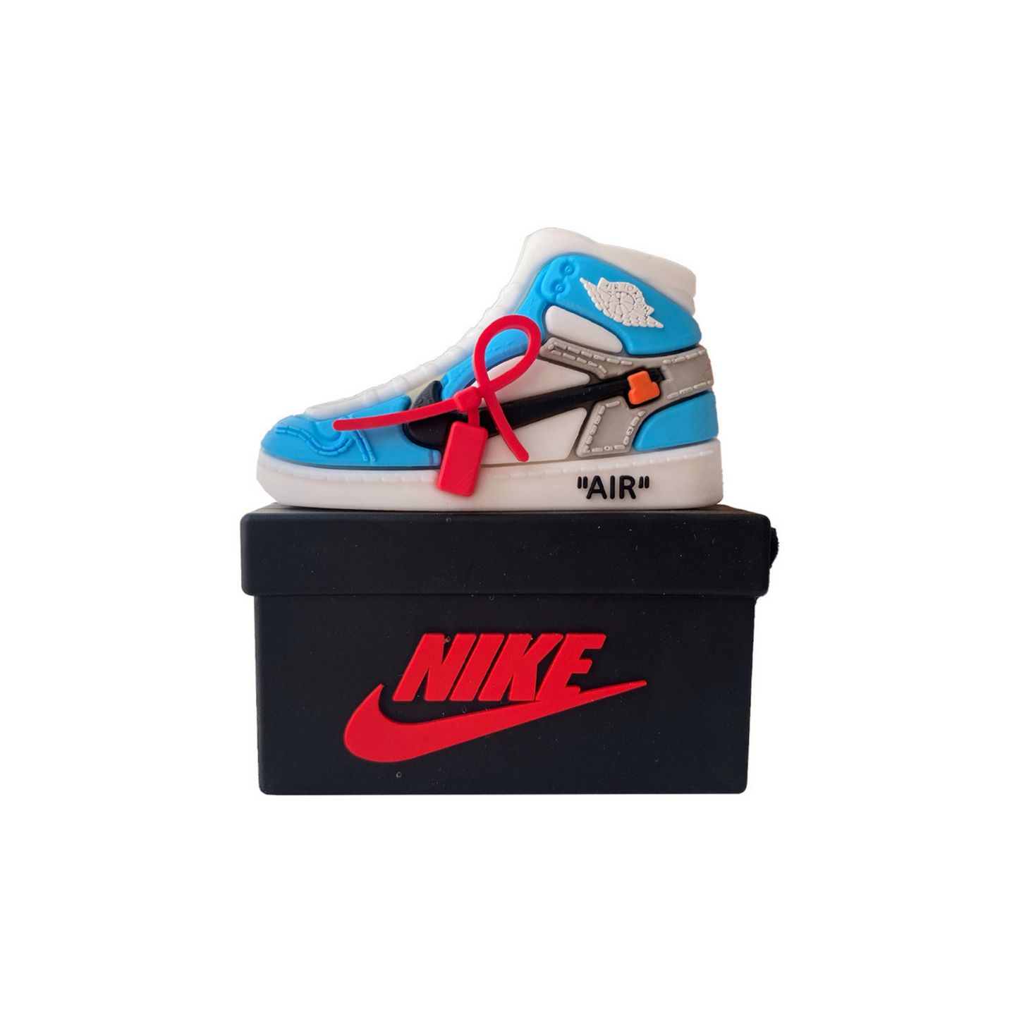 AJ1 UNC X OW AIRPODS 1/2 GENERATION CASES