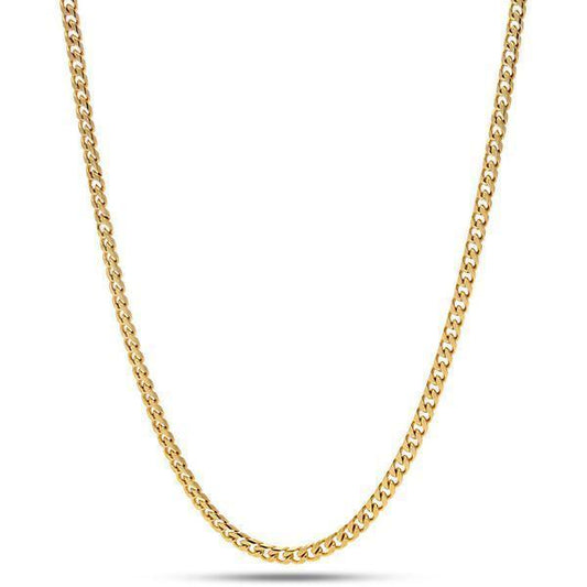 14K Gold Miami Cuban Chain | 3mm