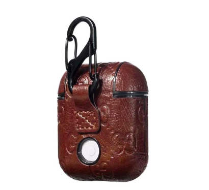 GG Style Leather ShockProof AirPods Case