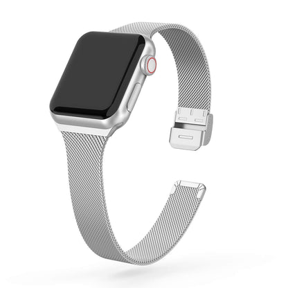 Compact Slim Steel Milanese Band