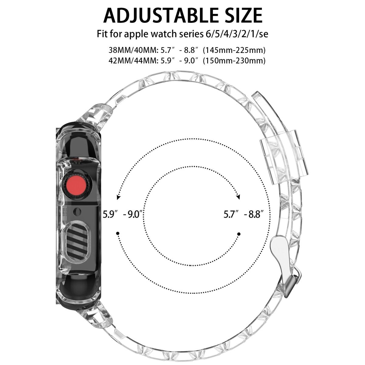 Tactical Silicone Band + Case