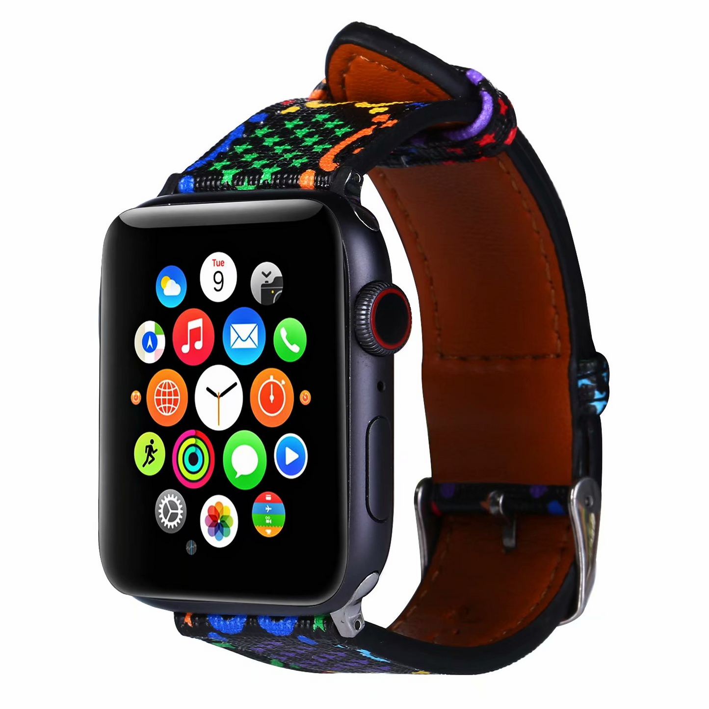 GG Rainbow Blackout Edition Apple Watch Band