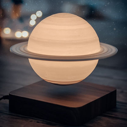 Levitating Saturn Lamp