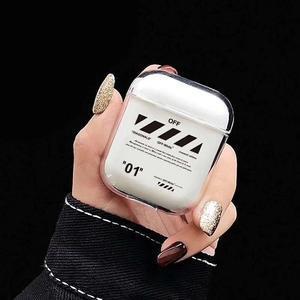 OffWhite Style Silicone ShockProof AirPods Case