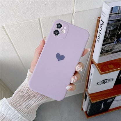 Heart Matte iPhone Case