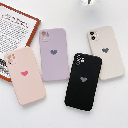 Heart Matte iPhone Case