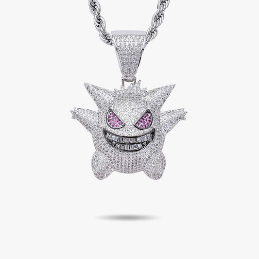 Iced Fierce Pendant | White Gold